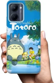 etui-na-realme-c33-telefon-wzory-totoro