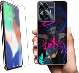 etui-na-realme-c55-telefon-wzory-arcane-szklo