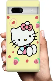 etui-na-google-pixel-7a-telefon-wzory-hello-kitty
