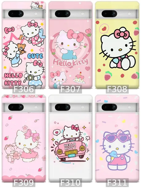 etui-na-google-pixel-7a-telefon-wzory-hello-kitty-typ-plecki