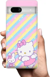 etui-na-google-pixel-7a-telefon-wzory-hello-kitty