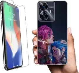 etui-na-realme-c55-telefon-wzory-arcane-szklo