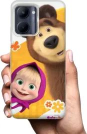 etui-na-realme-c33-telefon-wzory-masza-i-niedzwiedz
