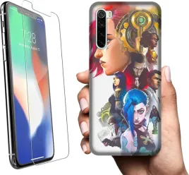 etui-na-xiaomi-redmi-note-8t-telefon-wzory-arcane-szklo