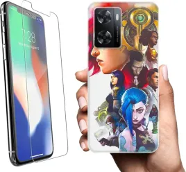 etui-na-oppo-a77-5g-telefon-wzory-arcane-szklo