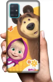 etui-na-samsung-galaxy-a51-5g-telefon-wzory-masza-i-niedzwiedz
