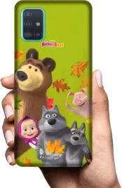 etui-na-samsung-galaxy-a51-telefon-wzory-masza-i-niedzwiedz