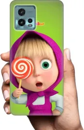 etui-na-motorola-moto-g72-telefon-wzory-masza-i-niedzwiedz