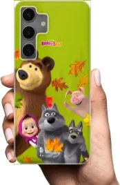 etui-na-samsung-galaxy-s24-telefon-wzory-masza-i-niedzwiedz