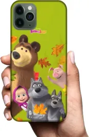 etui-na-apple-iphone-11-pro-max-telefon-wzory-masza-i-niedzwiedz