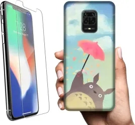 etui-na-xiaomi-redmi-note-9-pro-telefon-wzory-totoro-szklo