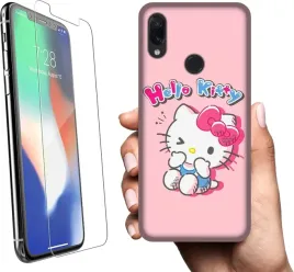 etui-na-xiaomi-redmi-note-7-telefon-wzory-hello-kitty-szklo