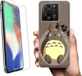 etui-na-xiaomi-13t-telefon-wzory-totoro-szklo