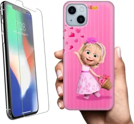 etui-na-apple-iphone-14-plus-telefon-wzory-masza-i-niedzwiedz-szklo
