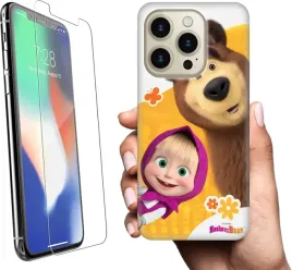 etui-na-apple-iphone-14-pro-max-telefon-wzory-masza-i-niedzwiedz-szklo