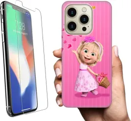 etui-na-apple-iphone-14-pro-telefon-wzory-masza-i-niedzwiedz-szklo