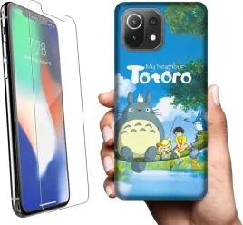 etui-na-xiaomi-mi-11-lite-telefon-wzory-totoro-szklo