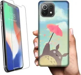 etui-na-xiaomi-mi-11-lite-5g-telefon-wzory-totoro-szklo