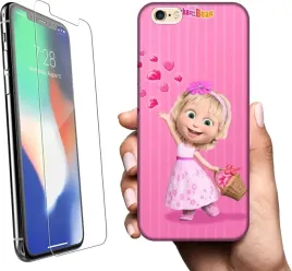 etui-na-apple-iphone-6s-plus-telefon-wzory-masza-i-niedzwiedz-szklo