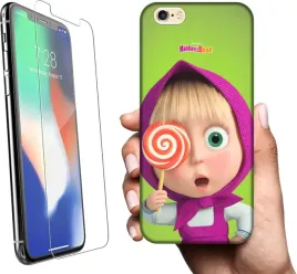 etui-na-apple-iphone-6-plus-telefon-wzory-masza-i-niedzwiedz-szklo