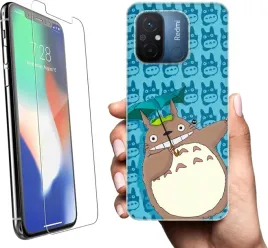 etui-na-xiaomi-redmi-12c-telefon-wzory-totoro-szklo