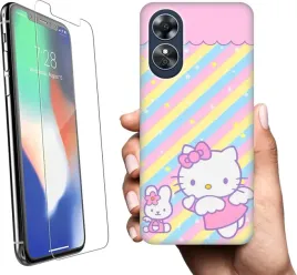 etui-na-oppo-a17-telefon-wzory-hello-kitty-szklo