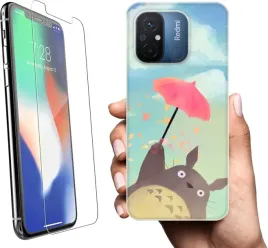 etui-na-xiaomi-redmi-12c-telefon-wzory-totoro-szklo