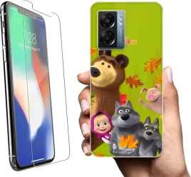 etui-na-oppo-a57-5g-telefon-wzory-masza-i-niedzwiedz-szklo