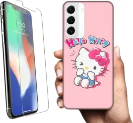 etui-na-samsung-galaxy-s22-telefon-wzory-hello-kitty-szklo