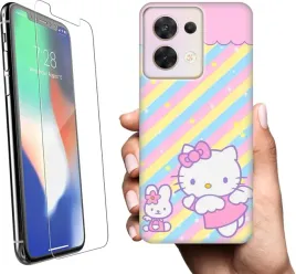 etui-na-oppo-reno8-telefon-wzory-hello-kitty-szklo