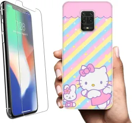 etui-na-xiaomi-redmi-note-9s-telefon-wzory-hello-kitty-szklo