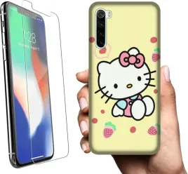 etui-na-xiaomi-redmi-note-8t-telefon-wzory-hello-kitty-szklo