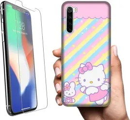 etui-na-xiaomi-redmi-note-8t-telefon-wzory-hello-kitty-szklo