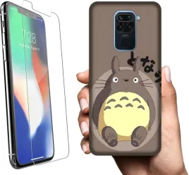 etui-na-xiaomi-redmi-note-9-telefon-wzory-totoro-szklo