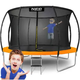 trampolina-ogrodowa-dla-dzieci-siatka-drabinka-12ft-374cm-neo-sport