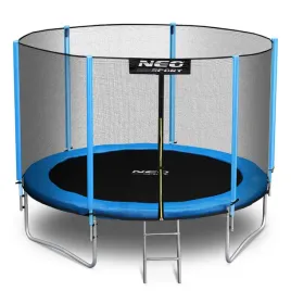 Zdjęcie produktu Trampolina ogrodowa dla dzieci 8ft/252cm z drabinką Neo-Sport