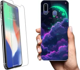 etui-na-telefon-samsung-galaxy-a40-galaktyczne-wzory-kosmos-szklo