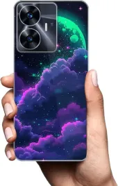 etui-na-telefon-realme-c55-galaktyczne-wzory-kosmos