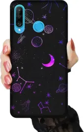 etui-na-telefon-huawei-p30-lite-galaktyczne-wzory-kosmos