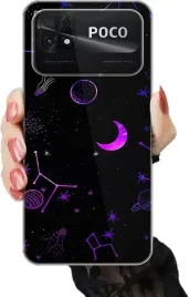 etui-na-telefon-xiaomi-poco-c40-galaktyczne-wzory-kosmos