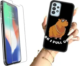 etui-na-telefon-samsung-galaxy-a13-rozne-wzory-kapibara-szklo