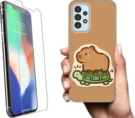 etui-na-telefon-samsung-galaxy-a13-rozne-wzory-kapibara-szklo