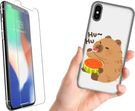 etui-na-telefon-apple-iphone-x-rozne-wzory-kapibara-szklo