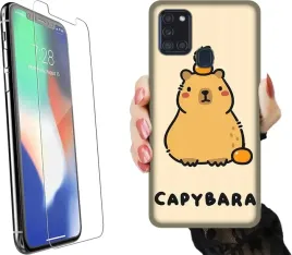 etui-na-telefon-samsung-galaxy-a21s-rozne-wzory-kapibara-szklo