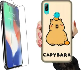 etui-na-telefon-huawei-p-smart-2019-rozne-wzory-kapibara-szklo