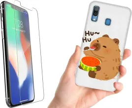 etui-na-telefon-samsung-galaxy-a30-rozne-wzory-kapibara-szklo