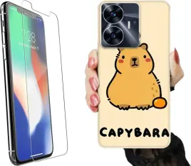 etui-na-telefon-realme-c55-rozne-wzory-kapibara-szklo