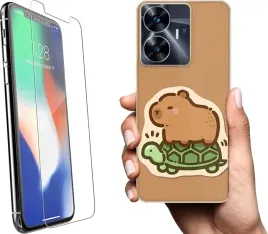etui-na-telefon-realme-c55-rozne-wzory-kapibara-szklo