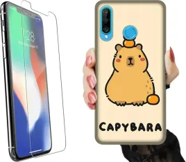 etui-na-telefon-huawei-p30-lite-rozne-wzory-kapibara-szklo