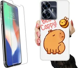 etui-na-telefon-realme-c55-rozne-wzory-kapibara-szklo